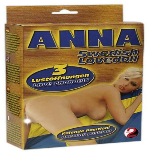 you2toys, Papusa Gonflabila Anna Swedish Love Doll, pasiune.ro